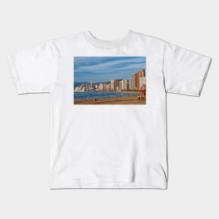 Benidorm Levante Beach Costa Blanca Spain Kids T-Shirt